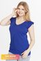 Women's New Season Flexible Comfort Model Front and Back V-neck Skirt Detailed Shoulder Embossed Knitted Knitwear Blouse
