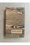 Tree Patterned Wooden Desk Mat Account Box