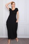 Baby Arm Pocketed Baggy Dress - 3