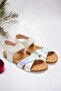 Girl's White Comfortable Sandals