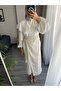 Bow Model Linen Skirt - Tie-Up Design - 5