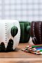 Cactus Pen Holder And Flower Pot - 4