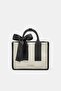 Women's Bag Pure Midi Canvas Hand and Shoulder Bag