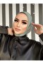 Women's Hijab Combed Cotton Snap-On Ready Bone Shawl Model Scarf Shawl
