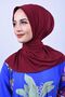 Snap Fastener Scarf Shawl Pool Shawl Bonnet Suitable for Use at Sea