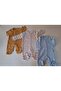 3-Piece Baby Rompers Set Newborn Baby Gift Bodysuit Set - 2