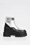 Winter Genuine Leather Women's Snow Boots - Thick Sole - 2
