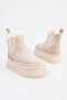 Women's Chelsea Boots Elastic Comfortable with Fur Inside - 6