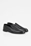 Genuine Leather Men's Classic Laceless Loafer Shoes - 2