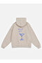 Women's That's the Sprit Printed Hooded Fleece Oversize Sweatshirt