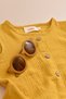 Muslin Jumpsuit Baby & Kids 100% Cotton - Mustard - 7
