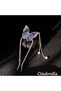 Butterfly Model Pendant Lamp with Pearls and Stones Metal Bun Buckle - New Season Stick Hair Bun Buckle - 3