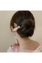 New Model Pendant Lamp Pearl Stoned Fishtail Metal Bun Buckle - Luxury Stick Hair Bun Buckle - 4