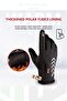 Water Resistant Softshell Unisex Cycling, Motorcycle Gloves Touchscreen Winter Non-Slip - 4