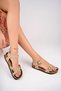 Women's Anatomical Sole Guaranteed Easy-To-Wear Flip-Flop Sandals with Snap-On Straps Mayari Sandals Beige - 6