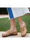 Orthopedic Leather Women's Sabo Slippers 10383