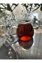 New Borosilicate 6-Piece Tea Cup Set 6-Piece Enjoyment Ala Borosilicate Glass Tea Cup with Handle 200ml Cup - 6