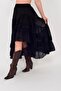 ETHNIC BOHEM RAW WOMEN'S SKIRT - 2