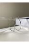 Thin Large Hoop Earrings