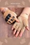 511 Model Tactical Combat Cycling Operation Outdoor Sport Protected Half Fingerless Gloves - 7