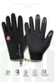 Unisex Cycling, Tactical Sports Winter Softshell Gloves Touchscreen Windproof Anti-Slip