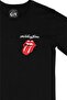 The Rolling Stones Black T-Shirt with Pocket Logo Design - 2