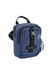SHIELD RPET Polyester Utility Bag Blue, Zipper Compartment Casual Shoulder Bag - 5
