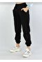 Winter Black 2 Thread - Thick Oversize Jogger Pajamas, Oversize Sweatpants