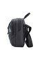 SHIELD RPET Polyester Utility Bag Black, Zipper Compartment Casual Shoulder Bag - 3