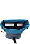 ICON Roll Top 15L Backpack Steel Blue, Durable Lightweight Multi Compartment Travel - 8
