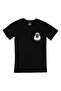 Love Me Pug Dog Black T-Shirt with Pocket Logo Design