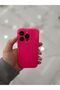 iPhone 15 Pro Camera Protected Glittery Colorful Shock Absorbing Candy Pink Silicone Case - 3