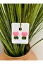 Pink Heart Clip-on Perforation-free Compression Girls Earrings - 4
