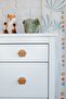 Lamb Pattern (2 Pcs) Baby Kids Room Wooden Furniture Cabinet Drawer Handle - 5