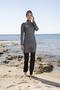 Women's Digital Patterned Hijab Swimsuit with Fully Covered Trousers - 2