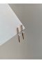 Steel Rose Gold Elegant Solitaire Pirly Earrings - Does Not Tarnish - - 3