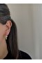 Steel Rose Gold Elegant Solitaire Pirly Earrings - Does Not Tarnish - - 2