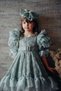 Special Design Girls' Vintage Tiara Accessorized Evening Dress - 2