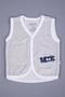 Baby Girl and Boy Velvet Printed Vest with Pockets 3298