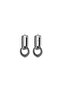 Antique Design with Hoop Accessory Stainless & Tarnish Resistant 316L Steel Gothic Earrings - 4