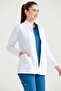 Judge Collar Jacket Oversize White Women Doctor Teacher Lab Coat - 3