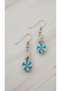Gift Birthday special occasions fimo blue candy earrings - 2