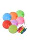 Rubberized Balloons 100 Pieces with String Bouncing Atom Balloon Punch Balloon Large Size Colorful Balloon 100 Pieces - 3