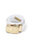 Knitted Belt with Metal Buckle - Easy to Open and Close Bandolier - External Belt