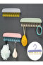 Multi-Purpose Adhesive Hanger with 8 Hooks