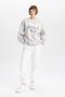 Crew Neck Oversize Sweatshirt - Thick B6593ax23wn - 2
