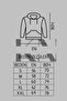 Oversize Plain Hooded Sweatshirt - 3