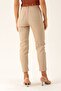 Penolope Women's High Waist Mom Jean - 1121 Beige - 5