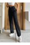 Penolope Women's Christian 90's Black Lycra Palazzo Wide Leg Super High Waist Jean Pants 2024 - 4