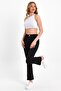 Penolope Women's Miha Flared Leg Non-Fading Black Pants 2024 Jeans - 2